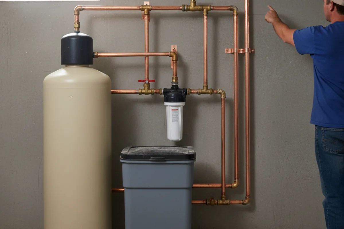 Whole-house water treatment system installed in Ravenna